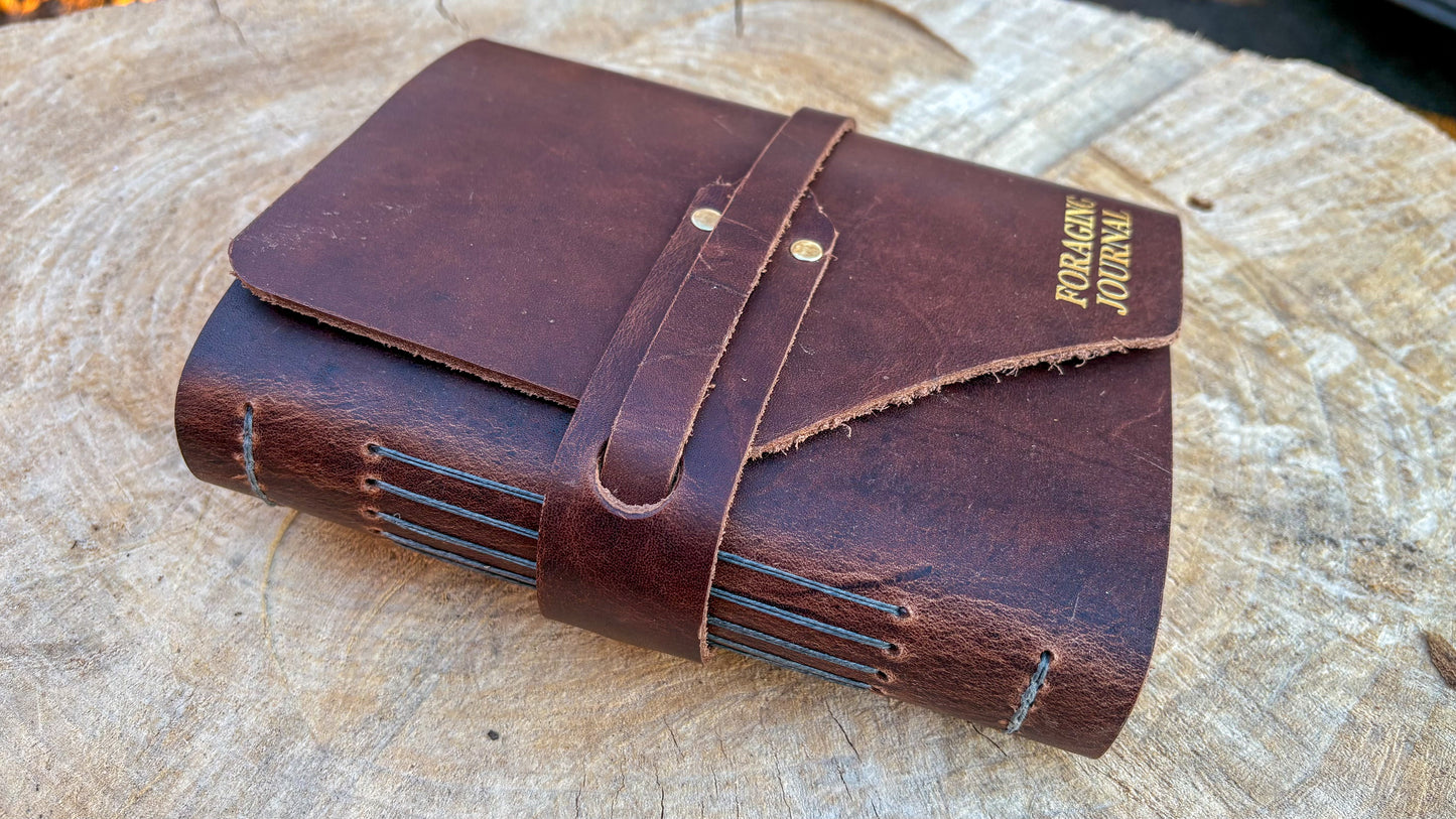 Leather Foraging Journal