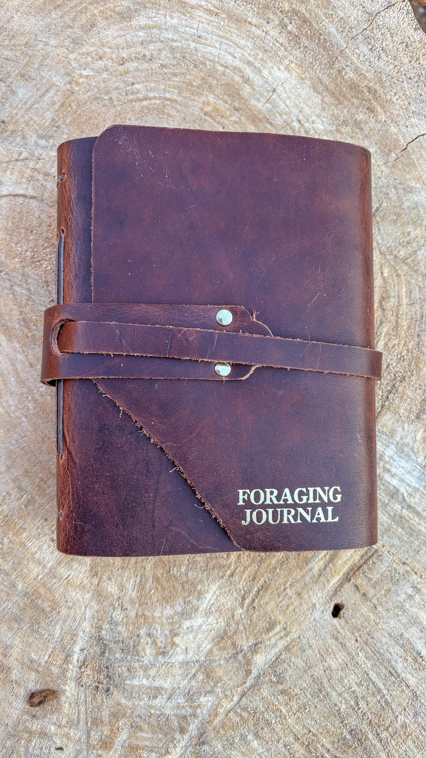 Leather Foraging Journal