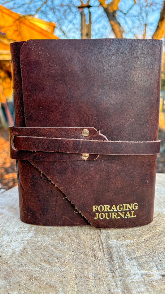 Leather Foraging Journal