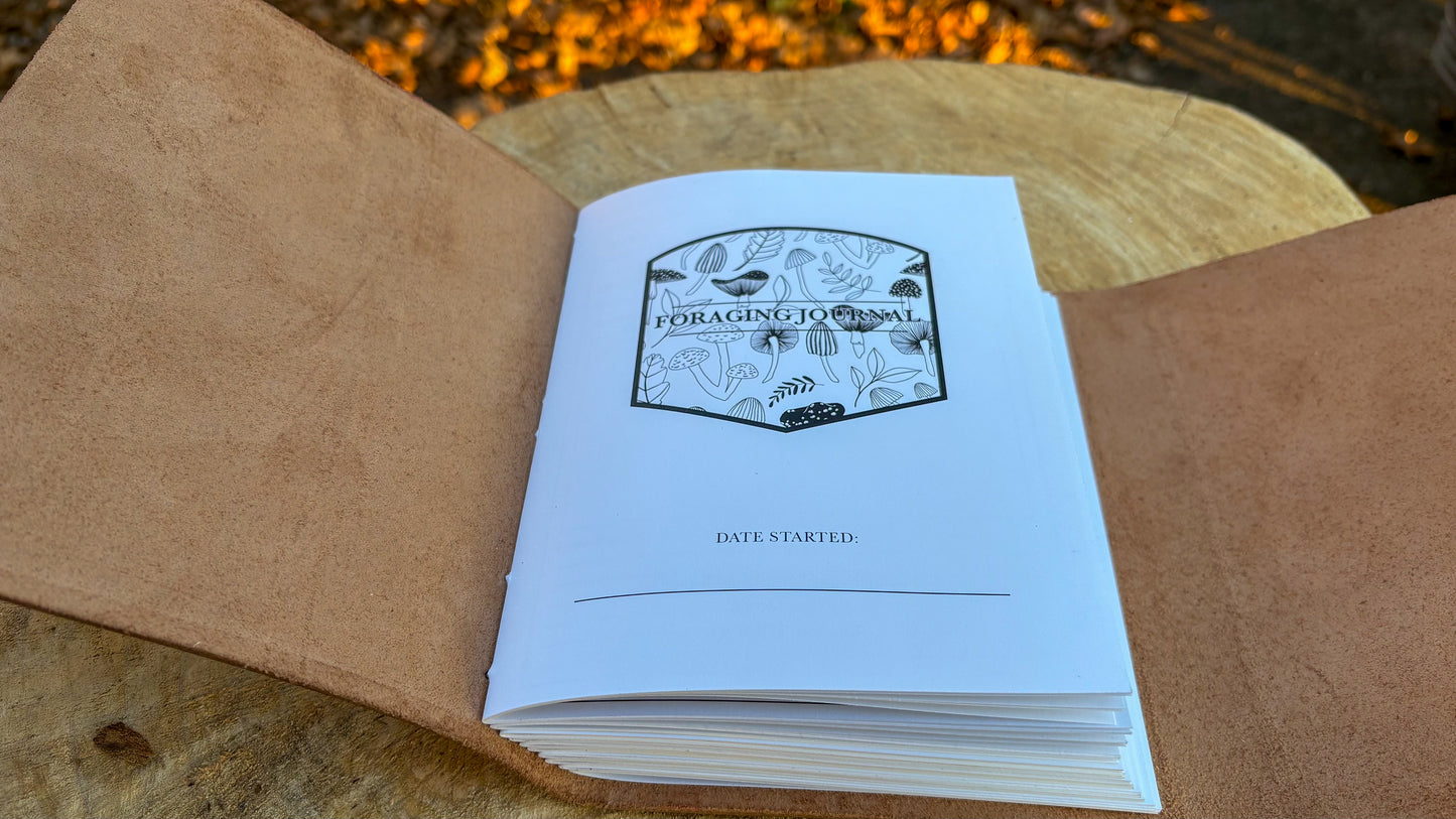Leather Foraging Journal